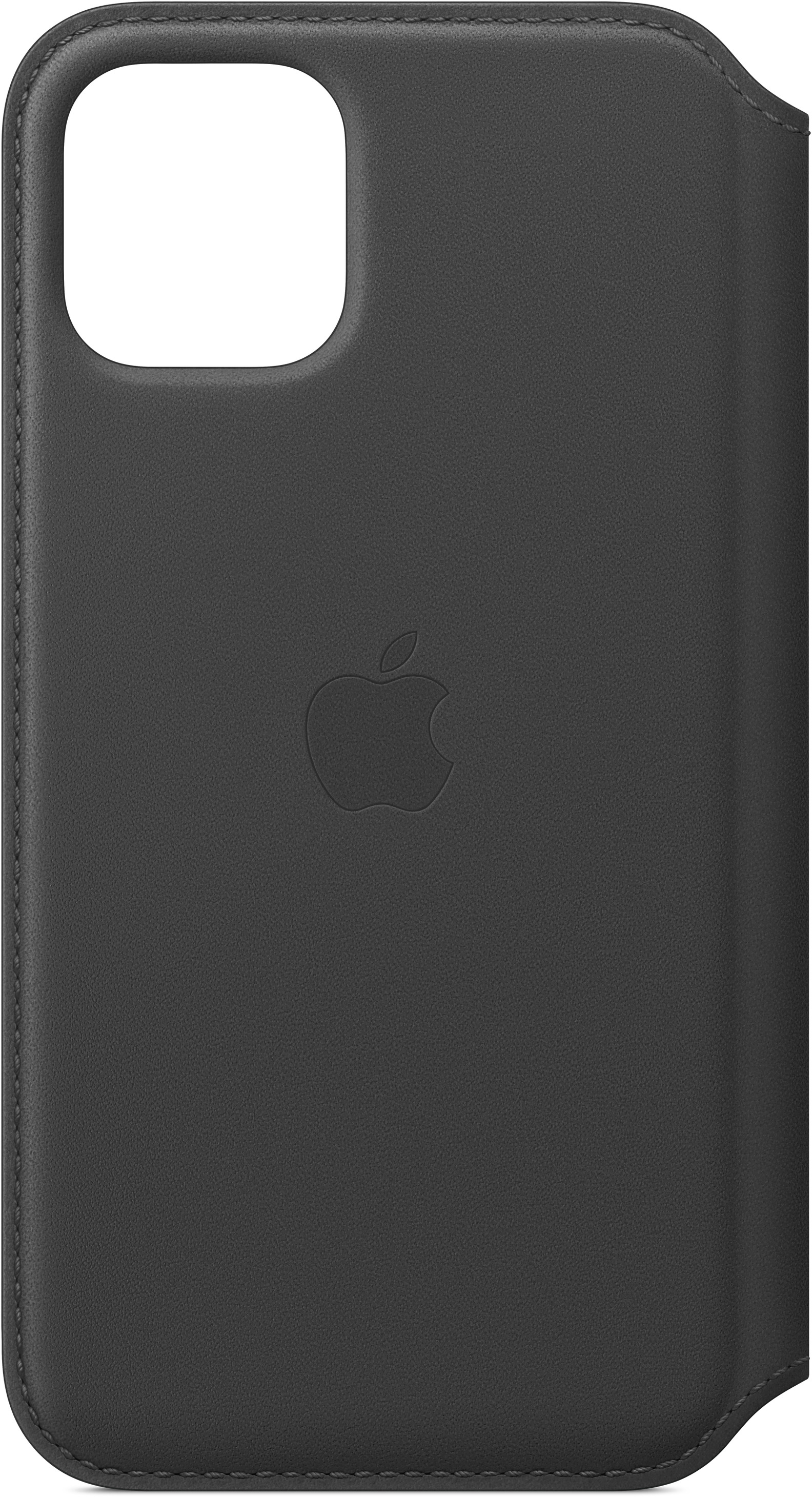 APPLE Leather Folio, Bookcover, Apple, iPhone 11 Pro, Schwarz