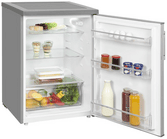 Kühlschrank Inoxlook 119l A++ 158l KS 18-17 RV