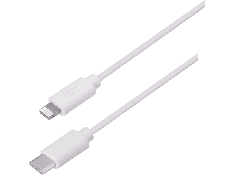 ISY Câble USBC Lightning 1 m Blanc (IUC2500)