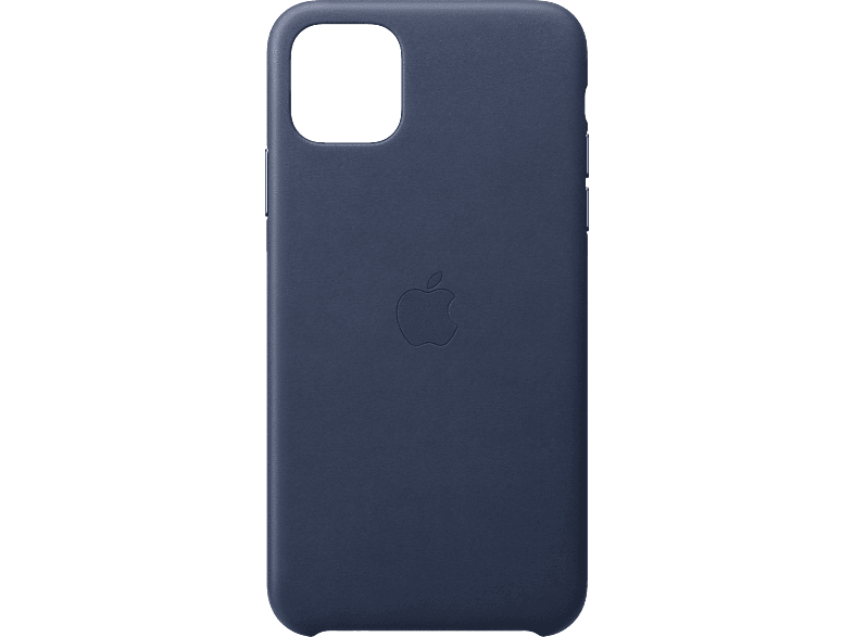 APPLE Leather Case Pure Back, Backcover, Apple, iPhone 11 Pro Max, Mitternachtsblau