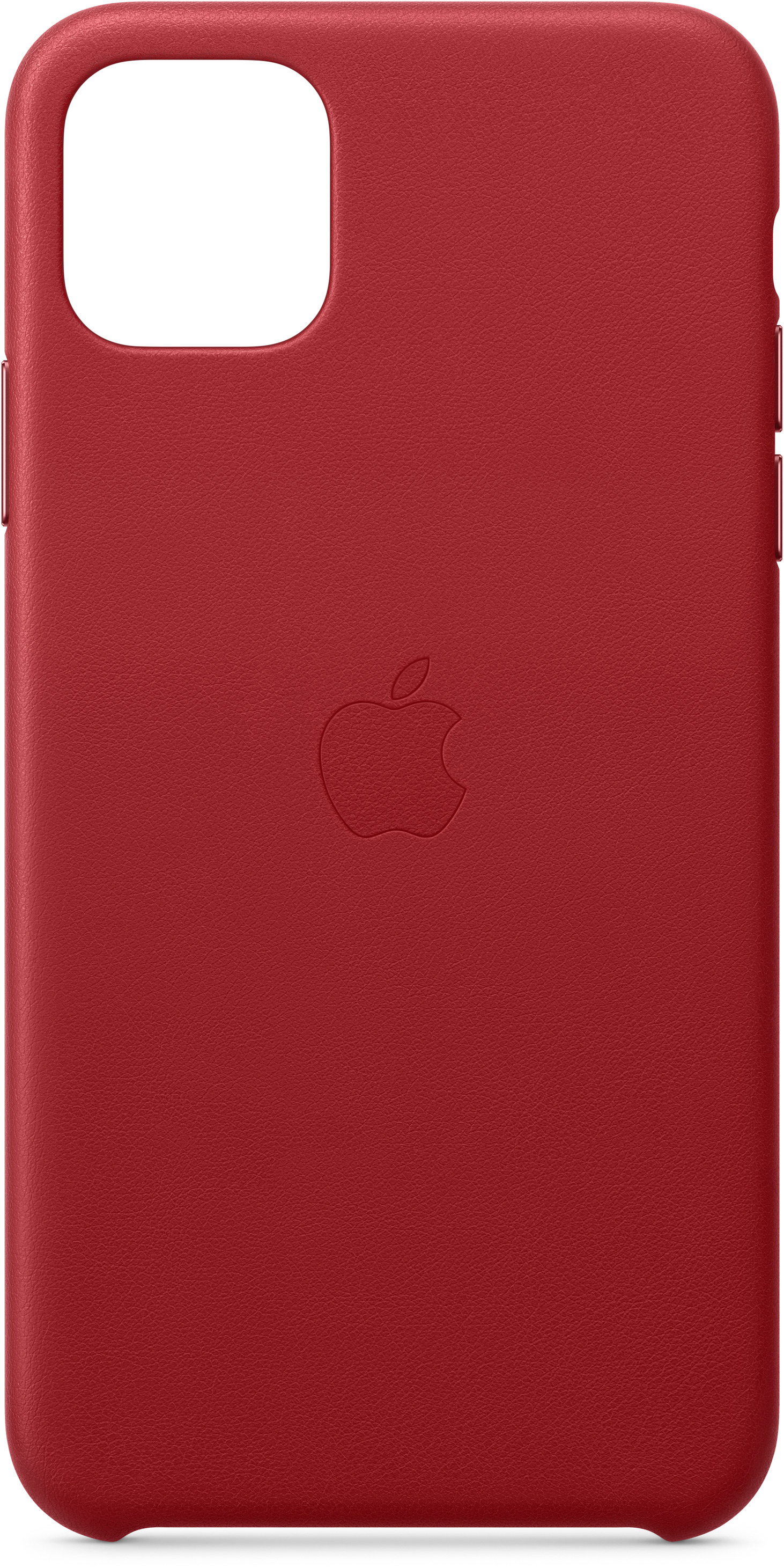 APPLE Leder Case in (PRODUCT)RED für iPhone 11 Pro Max (MX0F2ZM/A), für Apple iPhone 11 Pro Max, Rot