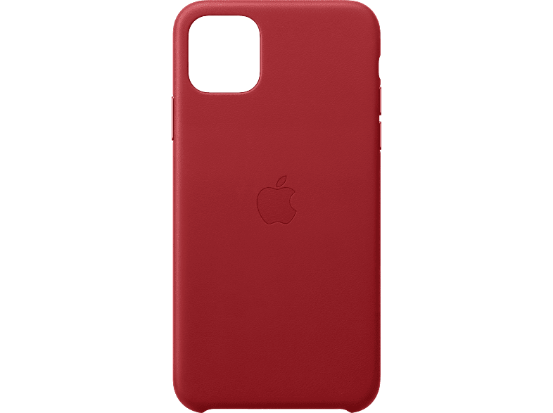 APPLE Leather Case Pure Back, Backcover, Apple, iPhone 11 Pro Max, Rot