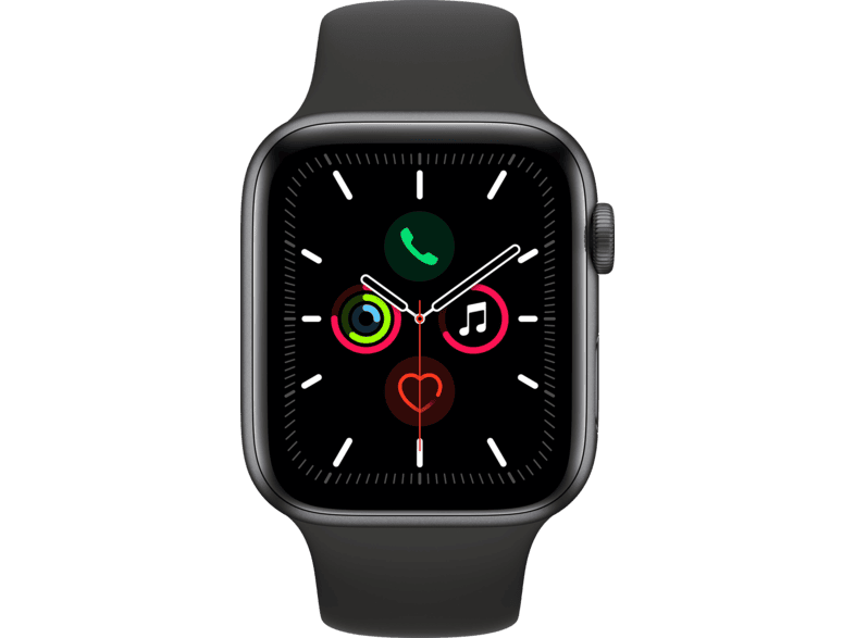 Ezel Omgaan Vertrouwelijk APPLE Watch Series 5 44mm spacegrijs aluminium / zwarte sportband kopen? |  MediaMarkt