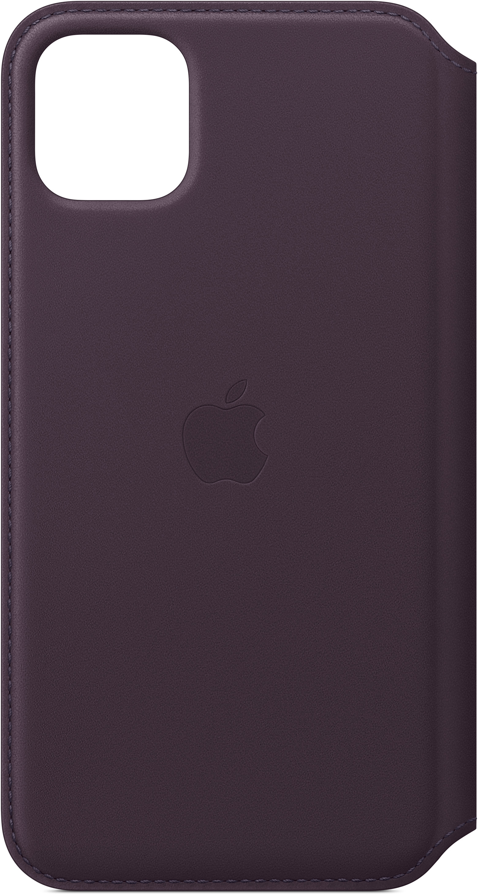 Folio, Bookcover, Pro Max, iPhone 11 Leather APPLE Aubergine Apple,
