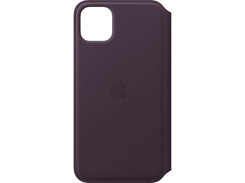 iPhone Pro 11 APPLE Max, Leather Aubergine Folio, Bookcover, Apple,