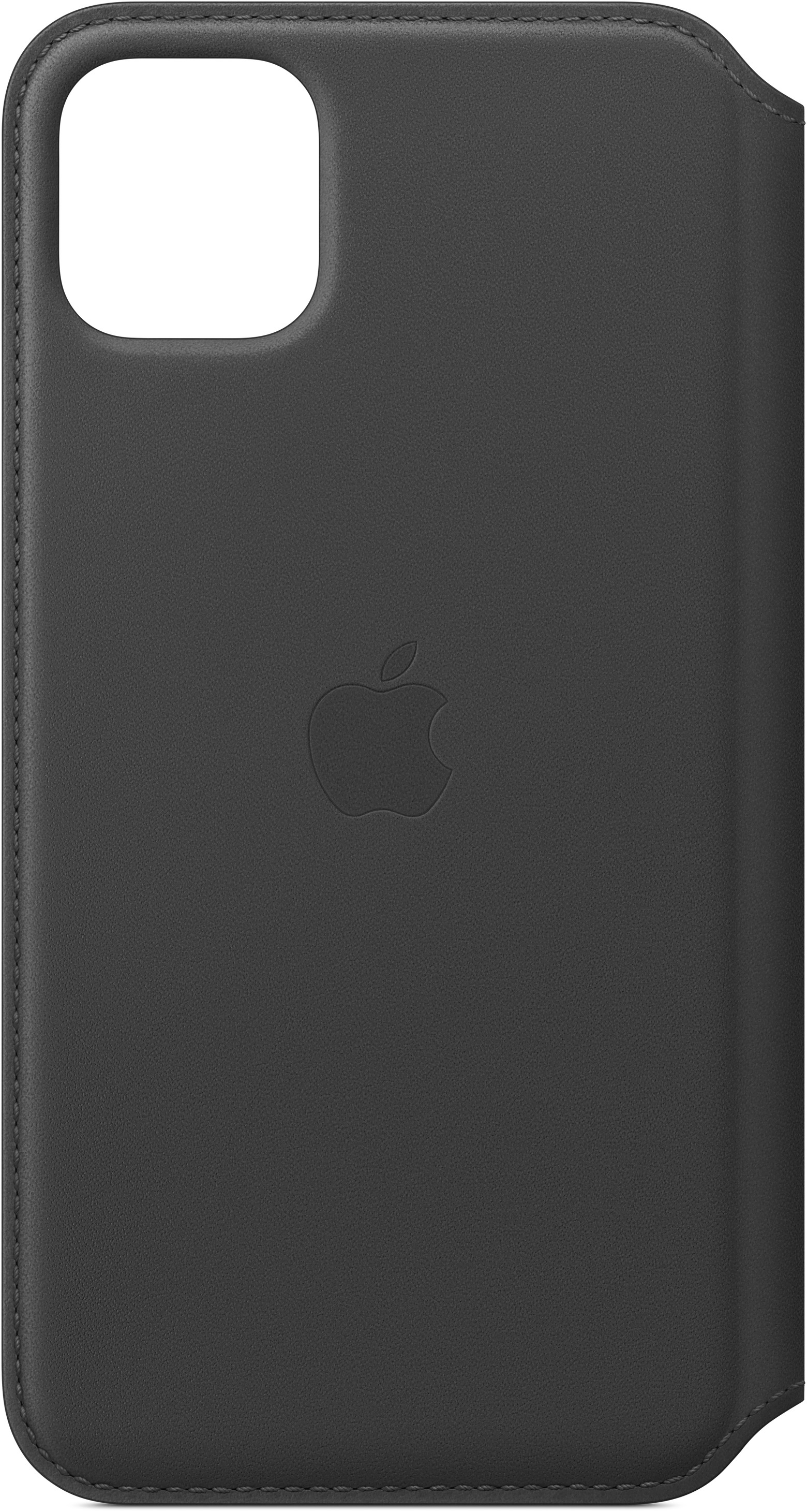 APPLE Leather Folio, Bookcover, Apple, iPhone 11 Pro Max, Schwarz