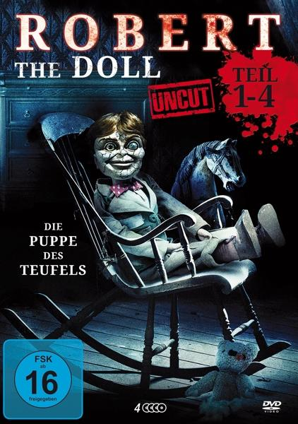 Robert 1-4 DVD the (uncut) Box-Edition Deluxe Doll