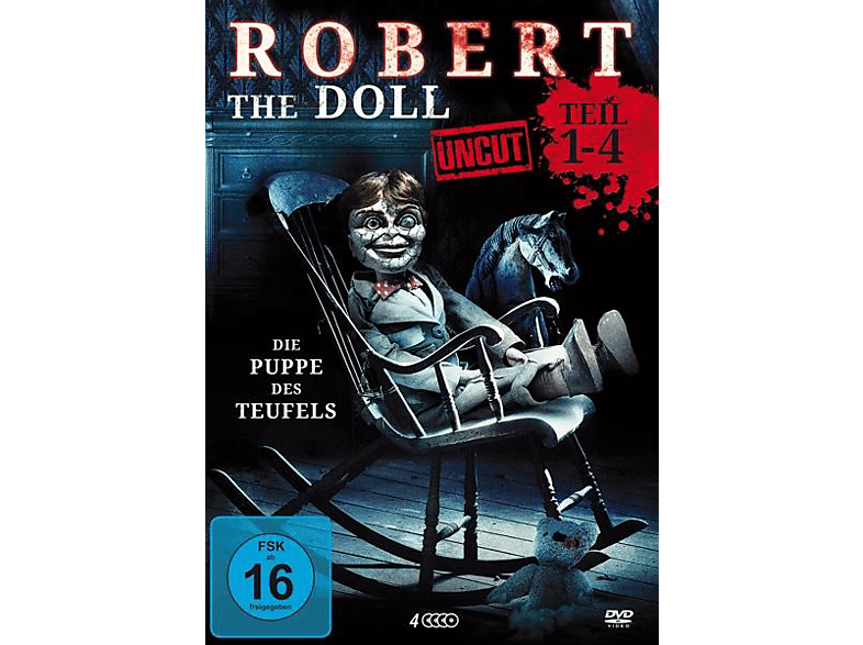 Robert the Doll 1-4 Deluxe Box-Edition (uncut) DVD