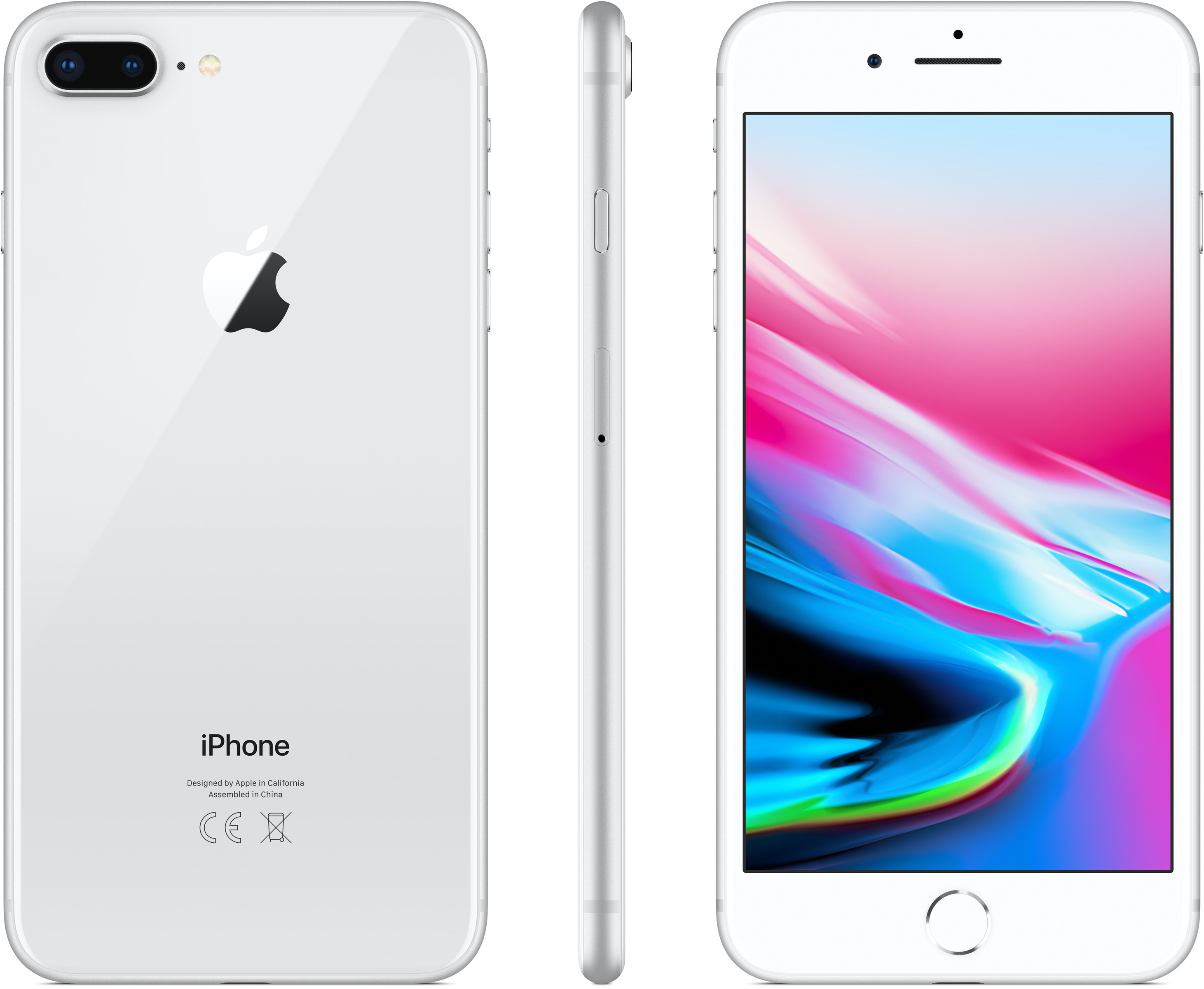 APPLE iPhone 8 Plus 128 GB Silber