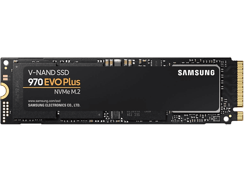 SAMSUNG Disque dur SSD interne 250 GB 970 EVO Plus NVMe M.2 (MZ-V7S250BW)