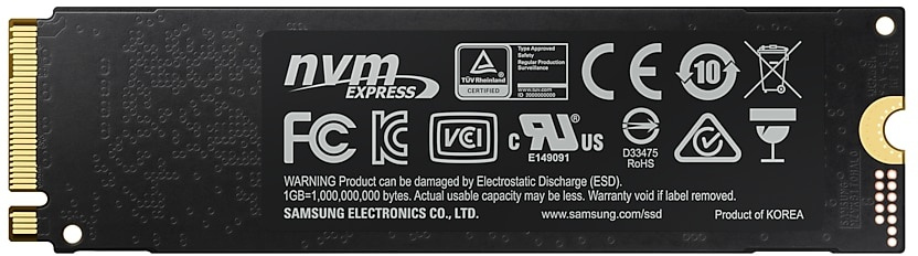 SAMSUNG Disque dur SSD interne 250 GB 970 EVO Plus NVMe M.2 (MZ-V7S250BW)