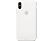 APPLE Silikon Case - Handyhülle (Passend für Modell: Apple iPhone X)