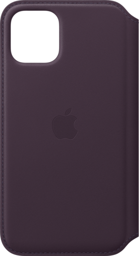 Apple iPhone 11 Pro Leather Folio Case Purple