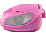 OK. ORC 133-PK hordozható CD-lejátszó, rózsaszín