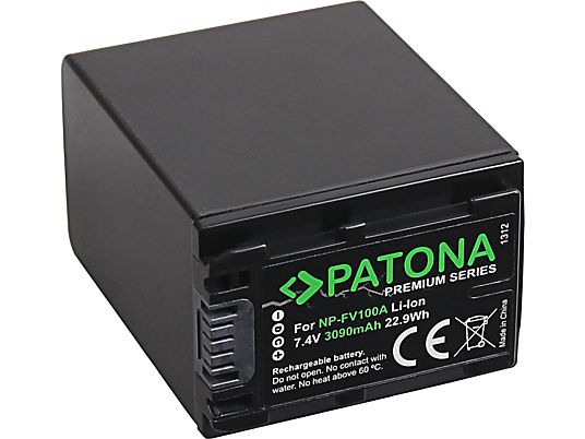 PATONA 1242 - Batterie (Noir)