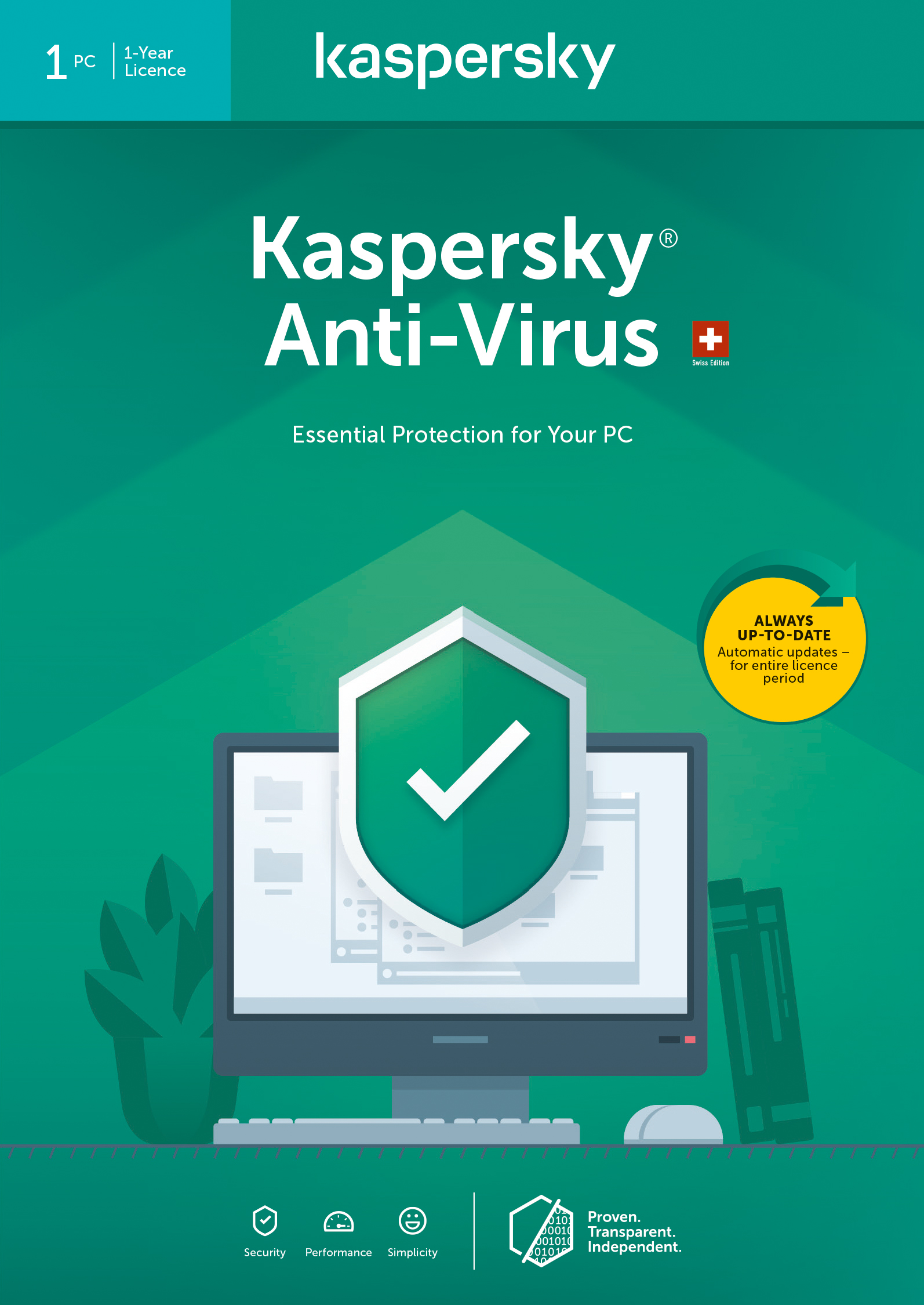 Kaspersky Anti-Virus: Swiss Edition - PC - Deutsch