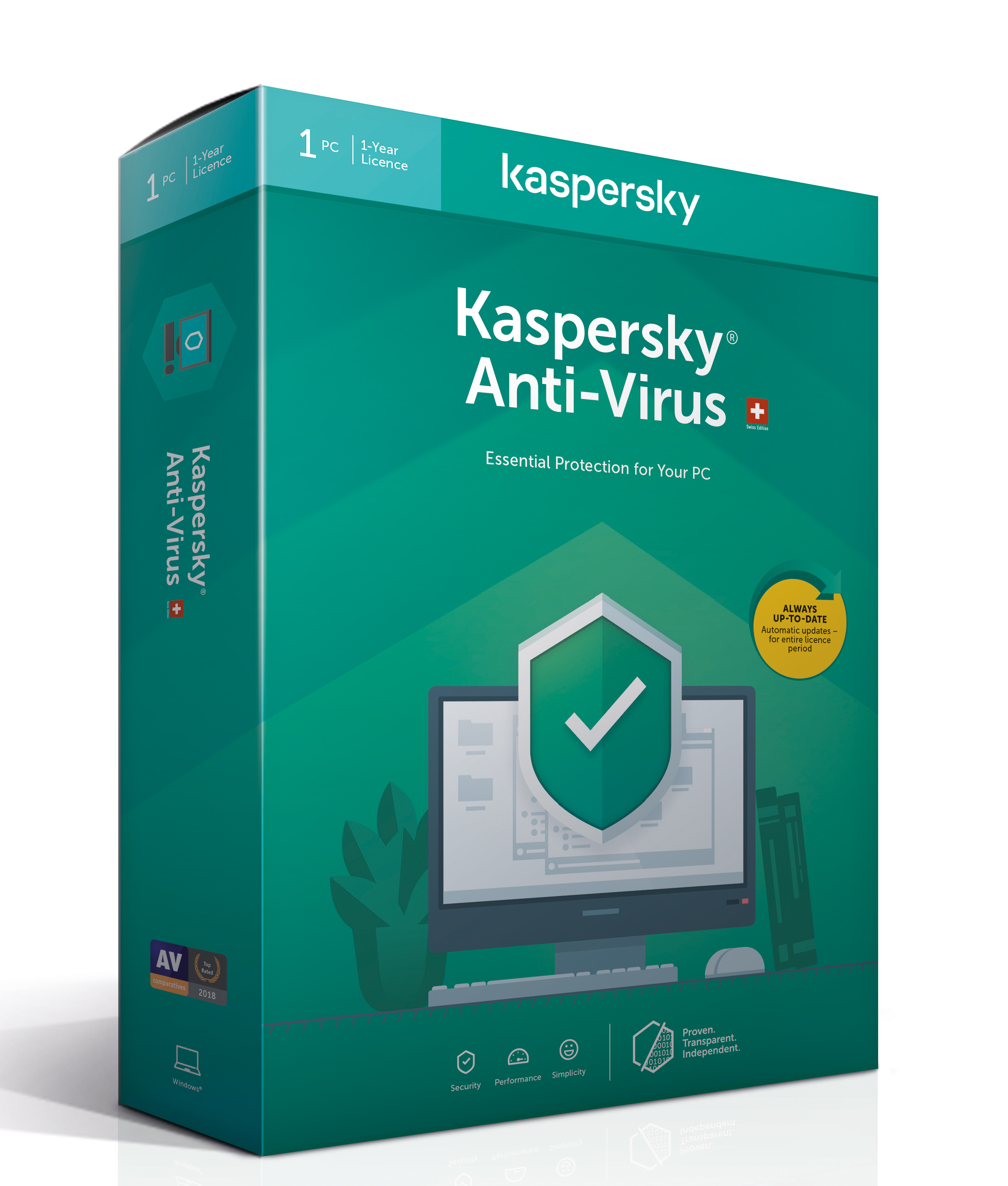 Kaspersky Anti-Virus: Swiss Edition - PC - Deutsch