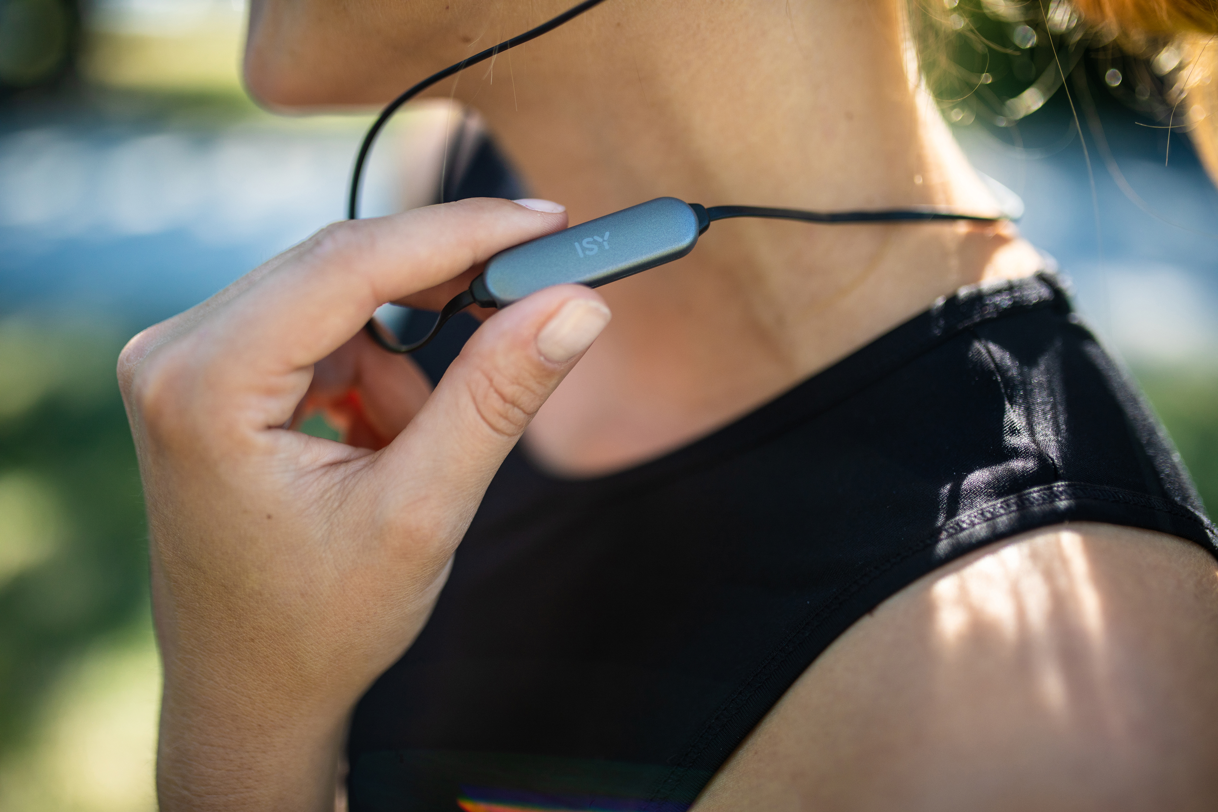ISY IBH-3700, In-ear Kopfhörer Bluetooth Grau