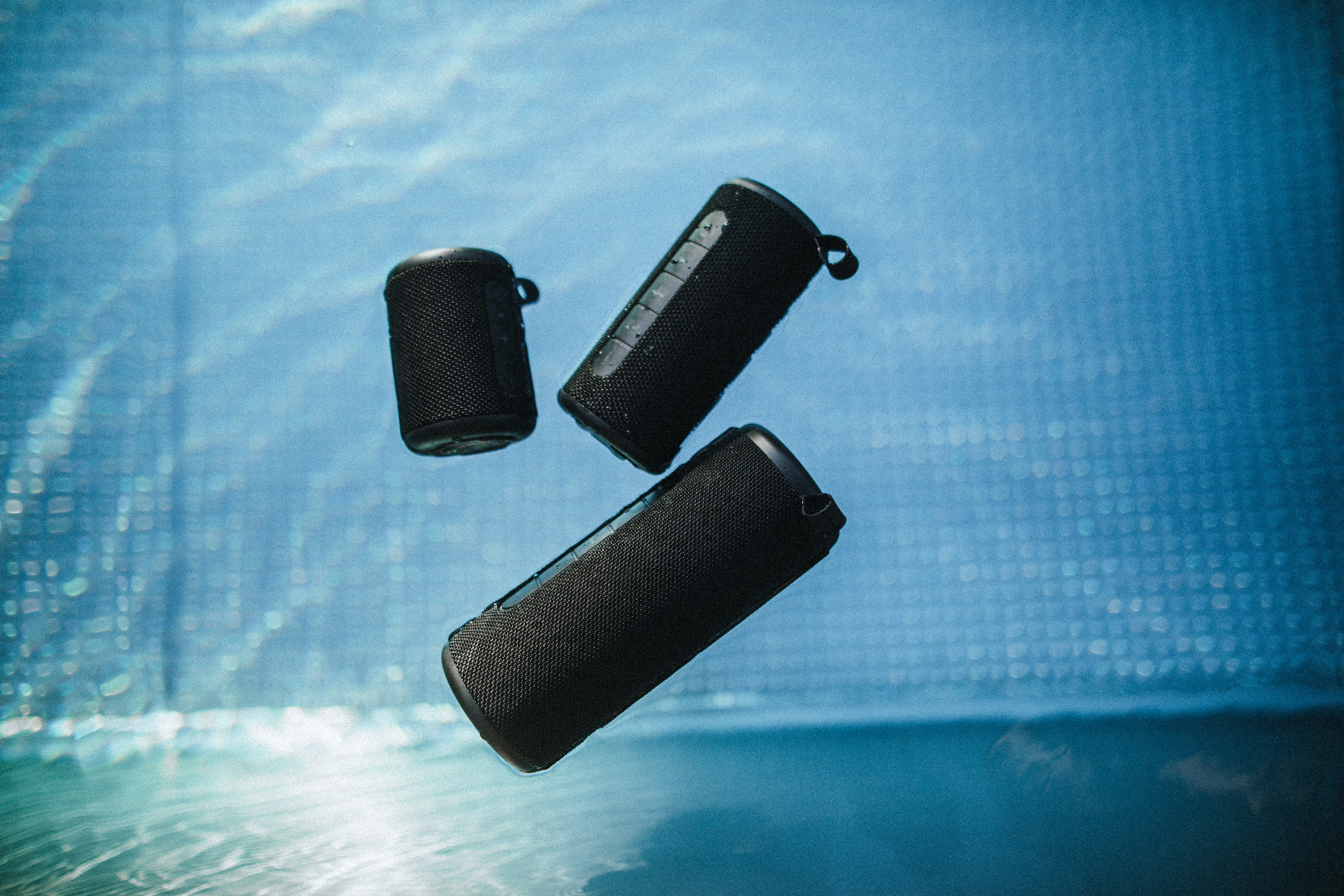 PEAQ PPA 201 BT-B Bluetooth Lautsprecher, Schwarz, Wasserfest
