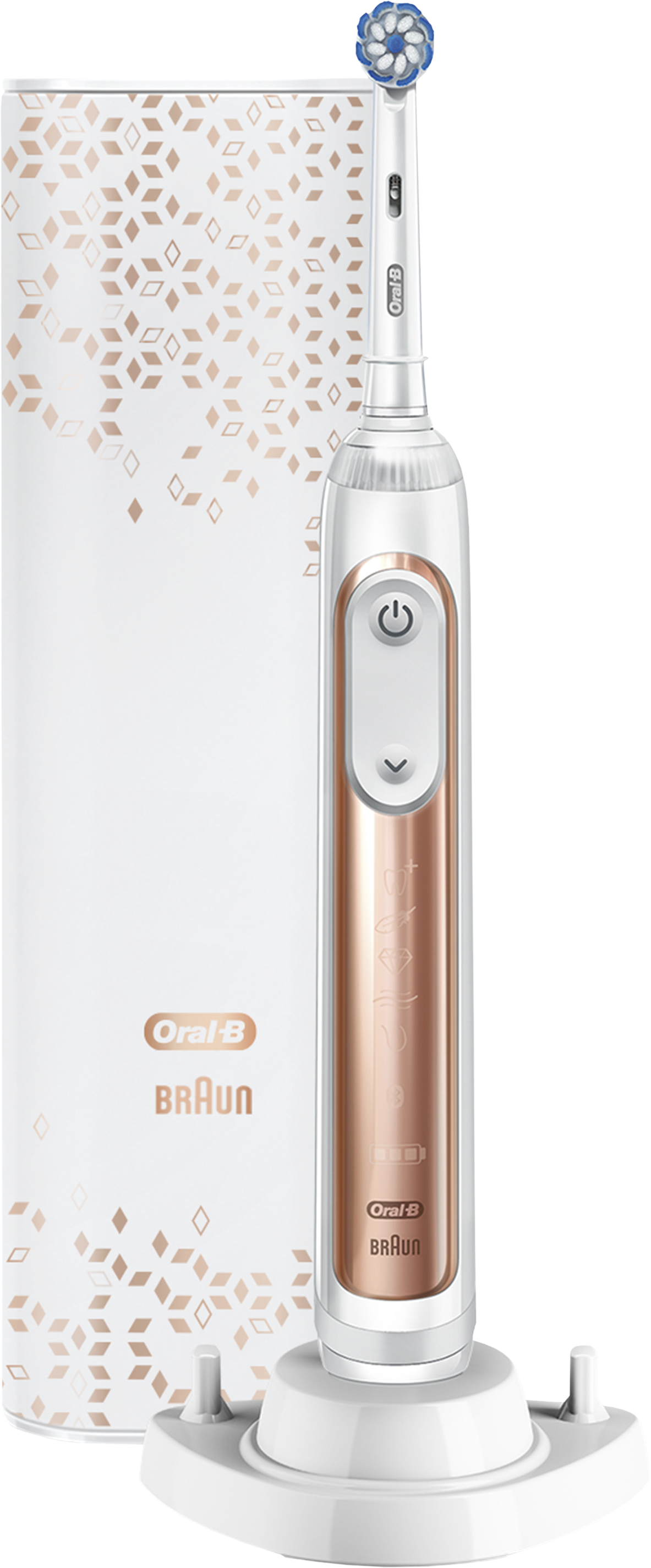 ORAL-B GeniusX S  - Elektrische Zahnbürste (Rosegold)