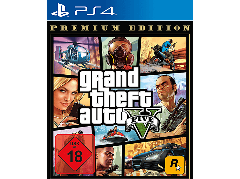 Gta 5 Grand Theft Auto V Premium Edition Playstation 4 Mediamarkt