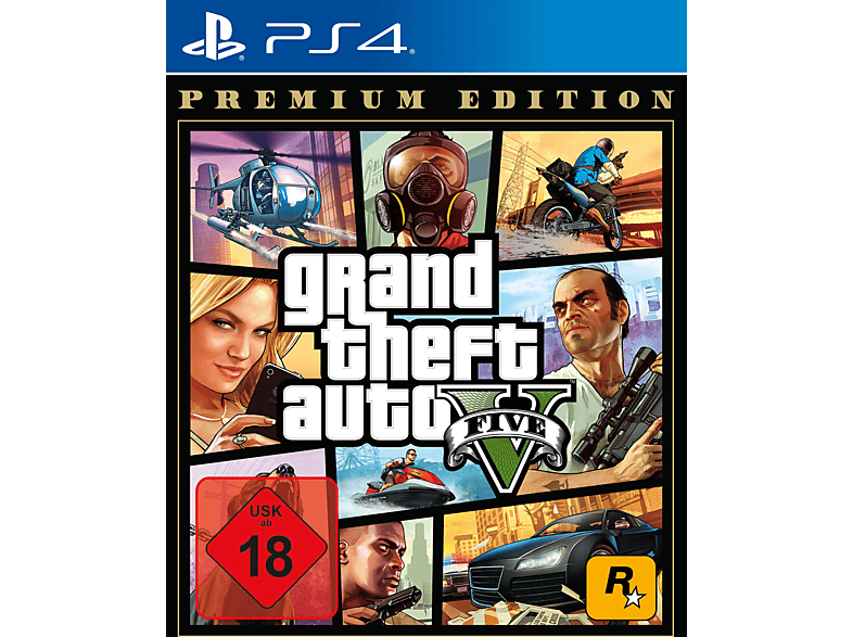 Jogo PS4 Grand Theft Auto V Edição Premium Online – MediaMarkt