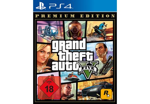 GTA 5, Grand Theft Auto V Premium Edition PS4