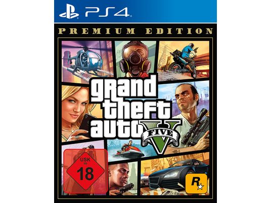 GTA 5 - Grand Theft Auto V - Premium Edition - [PlayStation 4]