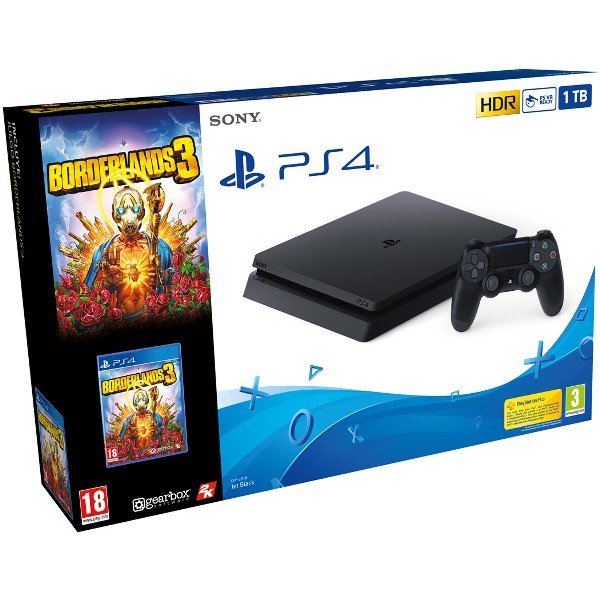 Consola - Sony PS4 Slim 1TB + Borderlands 3