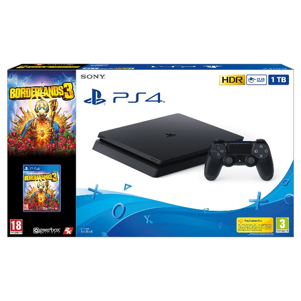 Consola - Sony PS4 Slim 1TB + Borderlands 3