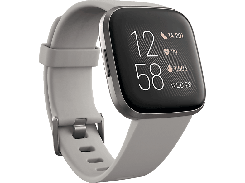 FITBIT Activity tracker Versa 2 Stone Mist Grey (FB507GYSR)