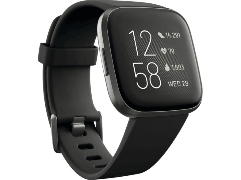 FITBIT Activity tracker Versa 2 Black Carbon (FB507BKBK)