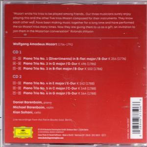 Daniel Barenboim, Kian Soltani, Michael Barenboim - COMPLETE MOZART TRIOS  - (CD)
