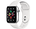 APPLE Watch Series 5 (GPS) 40 mm - Smartwatch (130 mm - 200 mm, Kunststoff, Silber/Weiss)