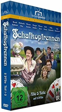 DVD-Cover mit einer Gruppe von Leuten auf einem Feld. Deutscher Text. Enthält 5 Episoden.