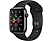 APPLE Watch Series 5 (GPS + Cellular) 44 mm - Smartwatch (140 mm - 220 mm, Kunststoff, Space Grau/Schwarz)