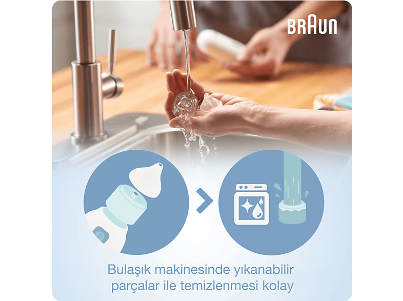 BRAUN BNA100EU Burun Aspiratörü Temizleyici Beyaz_6