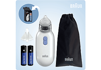 BRAUN BNA100EU Burun Aspiratörü Temizleyici Beyaz_8