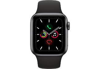 APPLE Watch Series 5 (GPS + Cellular) 40 mm - Smartwatch (130 mm - 200 mm, Plastica, Grigio siderale/Nero)