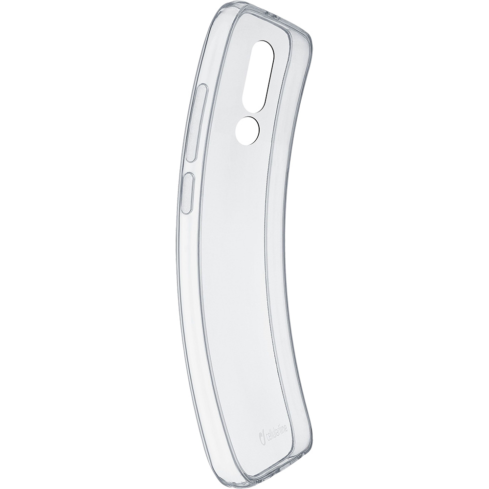 Funda para móvil - CellularLine, Compatible con Nokia 3.1 Plus, Transparente
