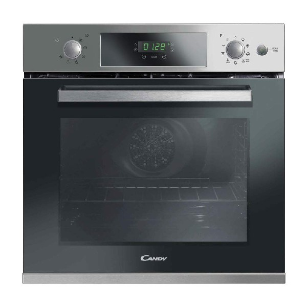 Horno - Candy FCPKS826XL/E, 70l, Multifunción, Pirolítico+Limpieza Aquactiva, Vapor, 3 resistencias, Inox