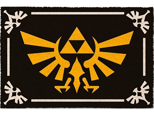 PYRAMID Zelda Triforce - Carpette (Noir/Jaune/Blanc)