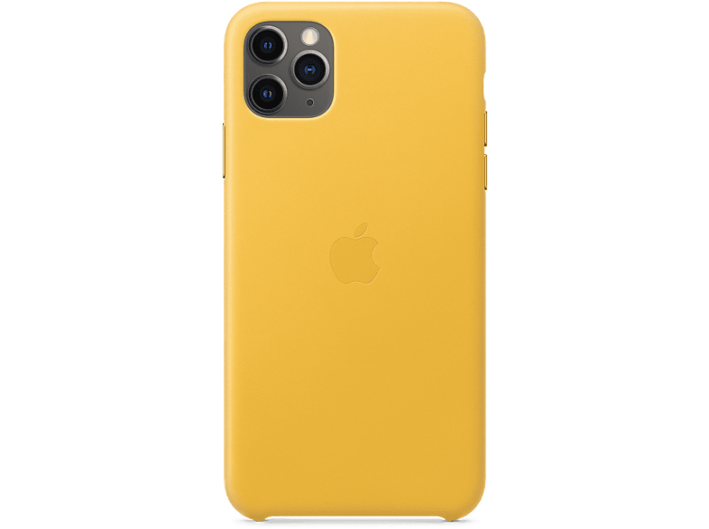 APPLE Cover leder iPhone 11 Pro Max Geel (MX0A2ZM/A)