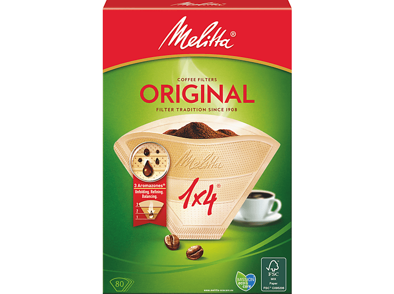 MELITTA 1X4/80 TCF DS 56G Kahve Makinesi Filtre Kağıdı