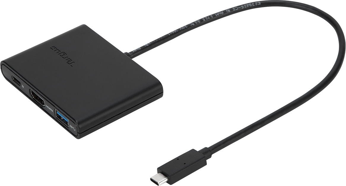 TARGUS ACA929EU Adapter für mehrere Monitore, Schwarz
