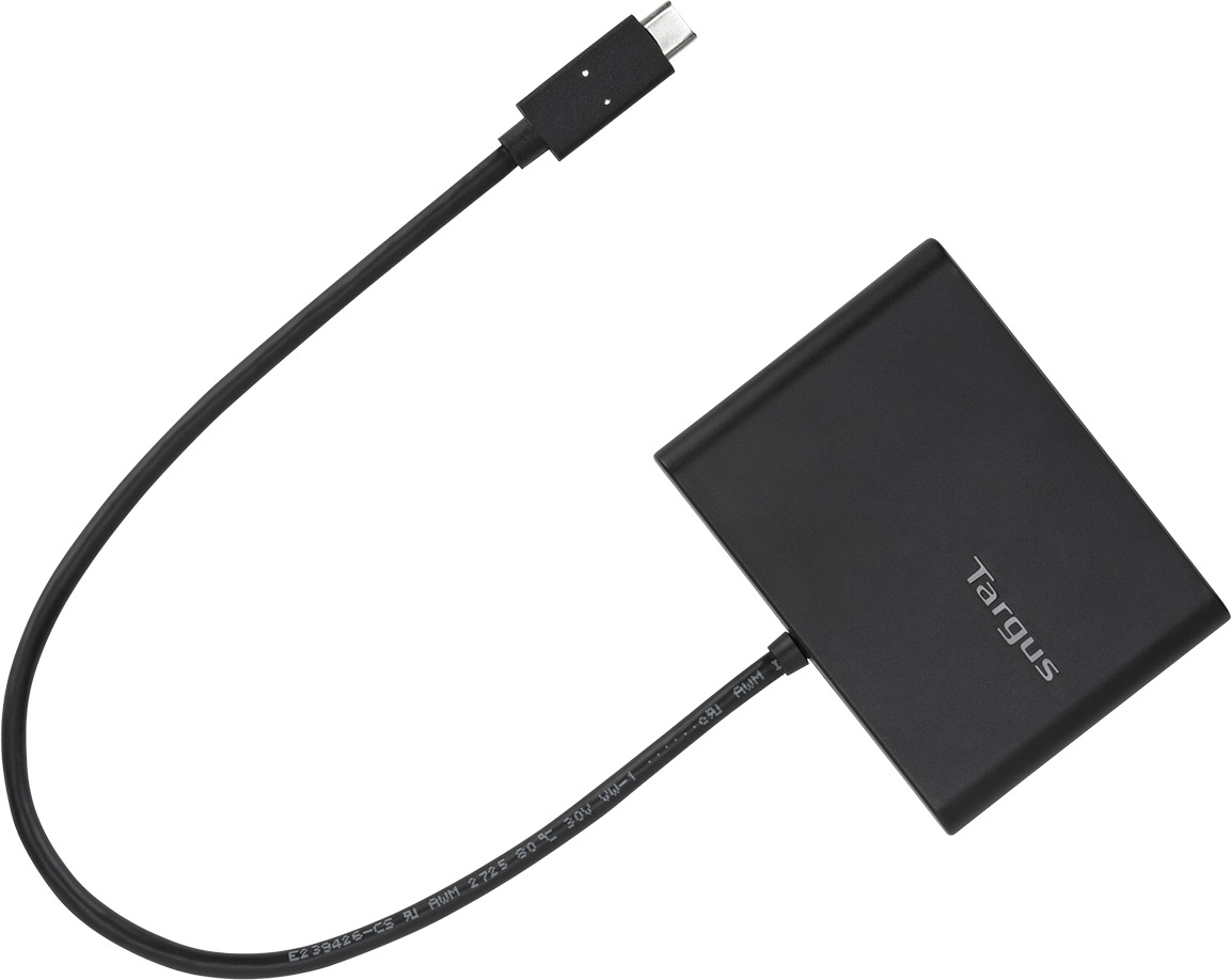 TARGUS ACA929EU Adapter für mehrere Monitore, Schwarz