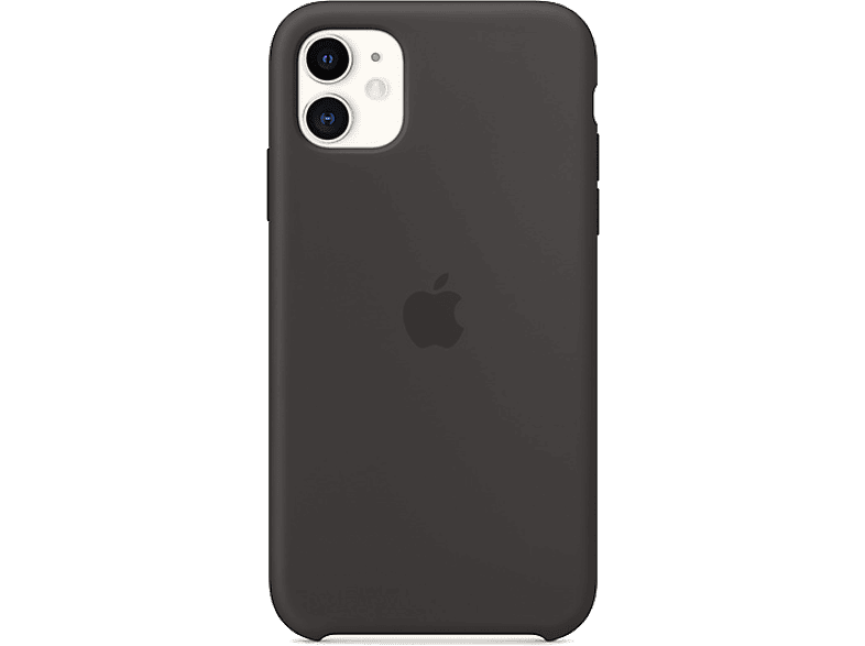 APPLE Cover Silicone iPhone 11 Zwart (MWVG2ZM/A)