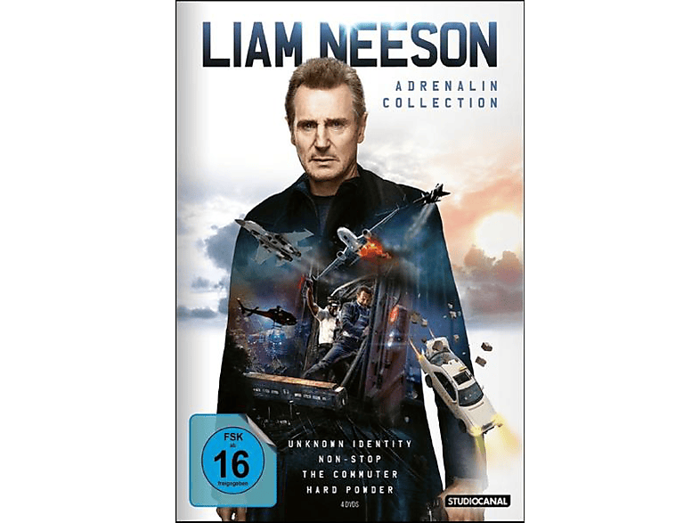 Liam Neeson Adrenalin Collection DVD (FSK: 16)
