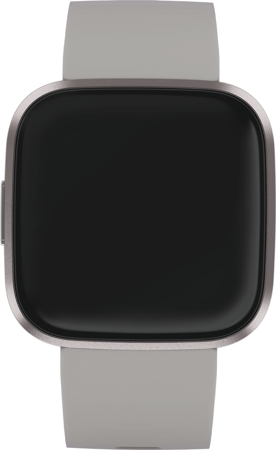 FITBIT Versa Montre connectée (S et L, Silicone, Gris pierre