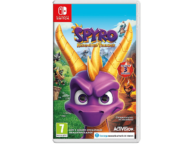 Nintendo Switch Spyro Reignited Trilogy